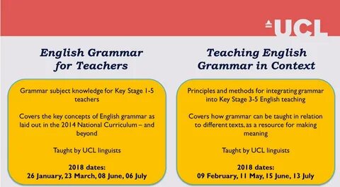 Teach grammar