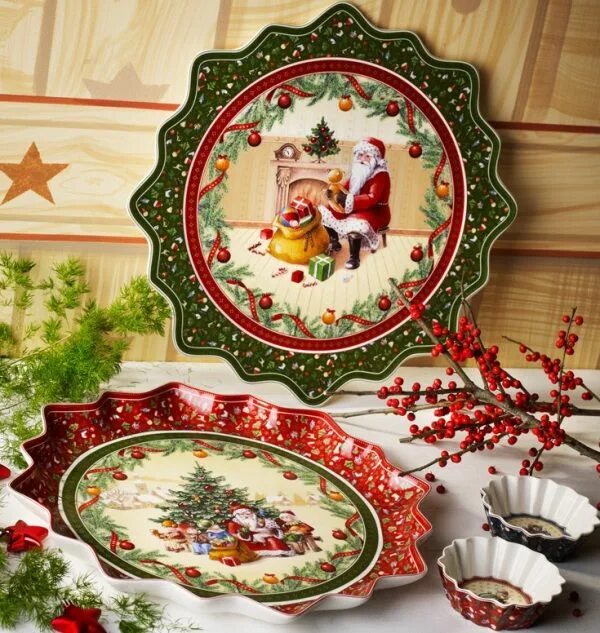 Посуда с новогодним декором christmas tableware sets Cheaper Than Retail Price Buy Clothing, Accessories and