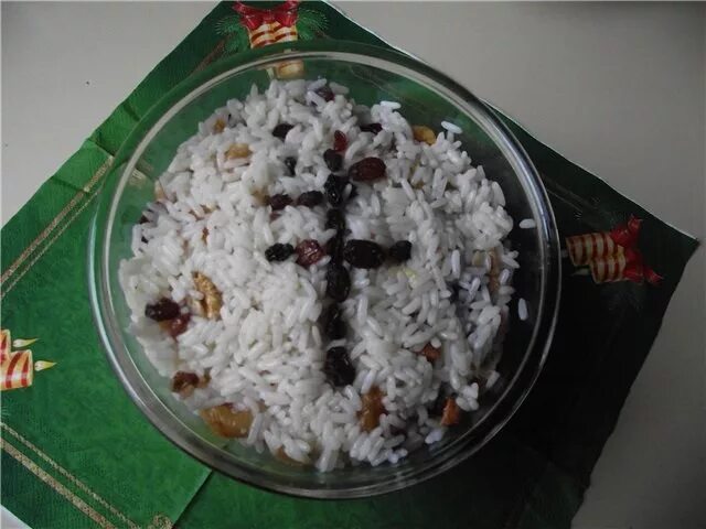 Кутья на поминки с рисом