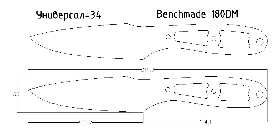 Чертеж ножа для бушкрафта 2 5 мм Pin on Facas (knife) em escala 1:1 Knife patterns, Knife template, Knife design