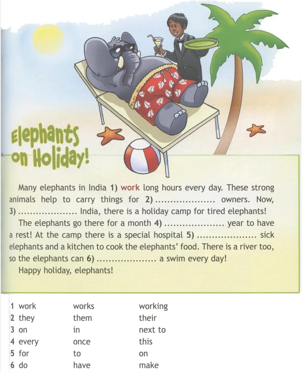 Elephants on Holiday английский 4 класс ответы. Holidays 4 класс. Elephants on Holiday. Holidays 4 класс английский Spotlight.