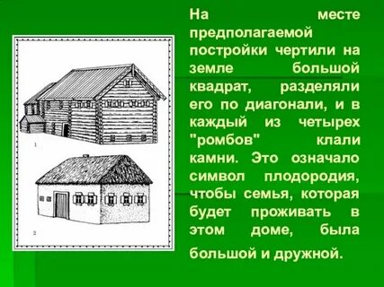 В каком веке построили дома