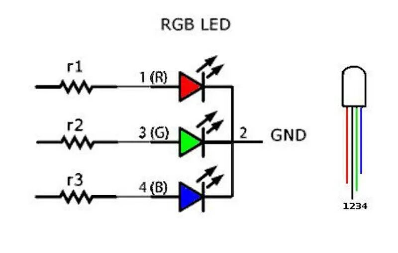 Соединение диодов. Схема RGB диода. Схема включения РГБ светодиода. Схема подключения RGB светодиода. Схема распайки светодиодов.