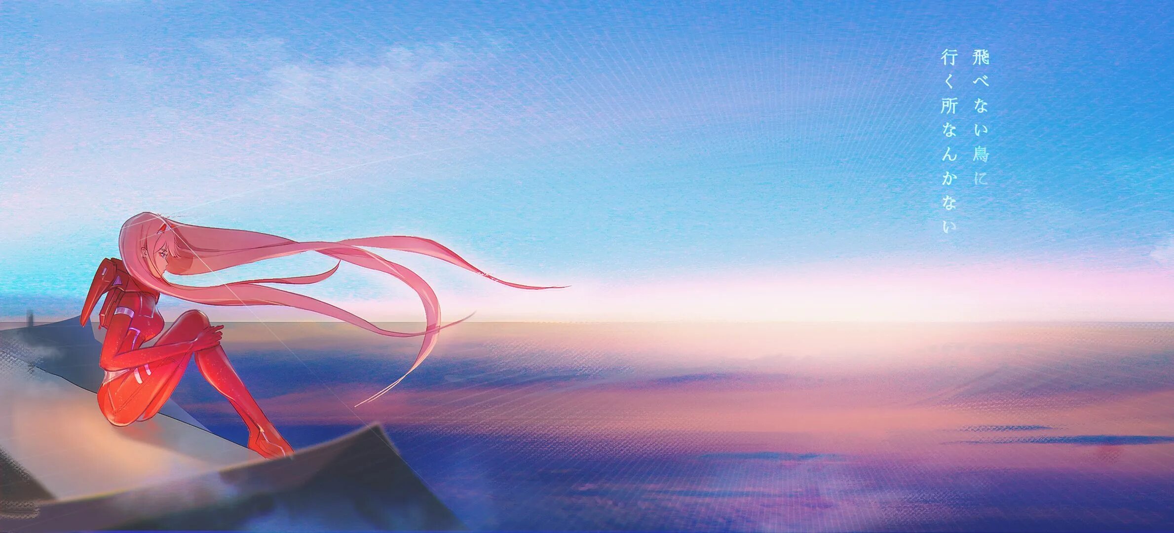 Desktop zero. Обои на рабочий стол аниме 02. фон 02 аниме. zero two фон для рабочего стола. ноль два обои на рабочий стол.