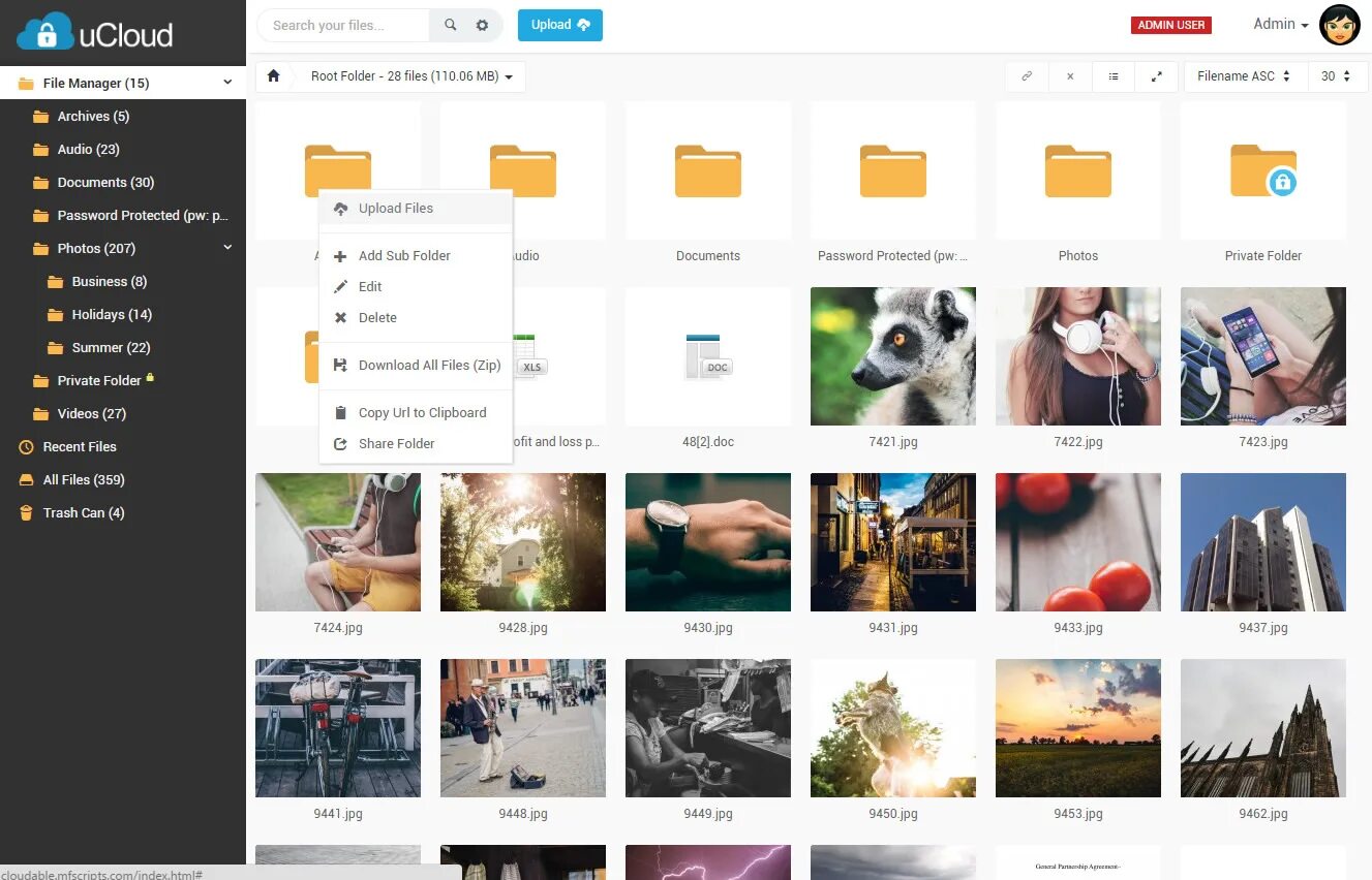 File share php