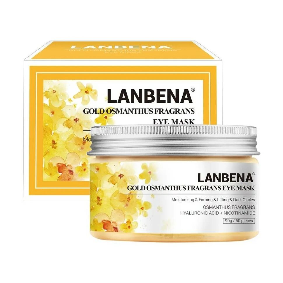 Nicotinamide moisturizing mask. Тканевые патчи LANBENA. LANBENA патчи для глаз. LANBENA маска патчи для кожи вокруг глаз с гиалуроновой кислотой 50шт\90гр. Патчи Ланбена Gold.