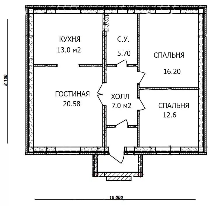 Планировка одноэтажного дома чертеж. Схема фундамента одноэтажного дома. План частного одноэтажного дома чертеж. Чертеж одноэтажного дома. Планировка дома 4 комнаты