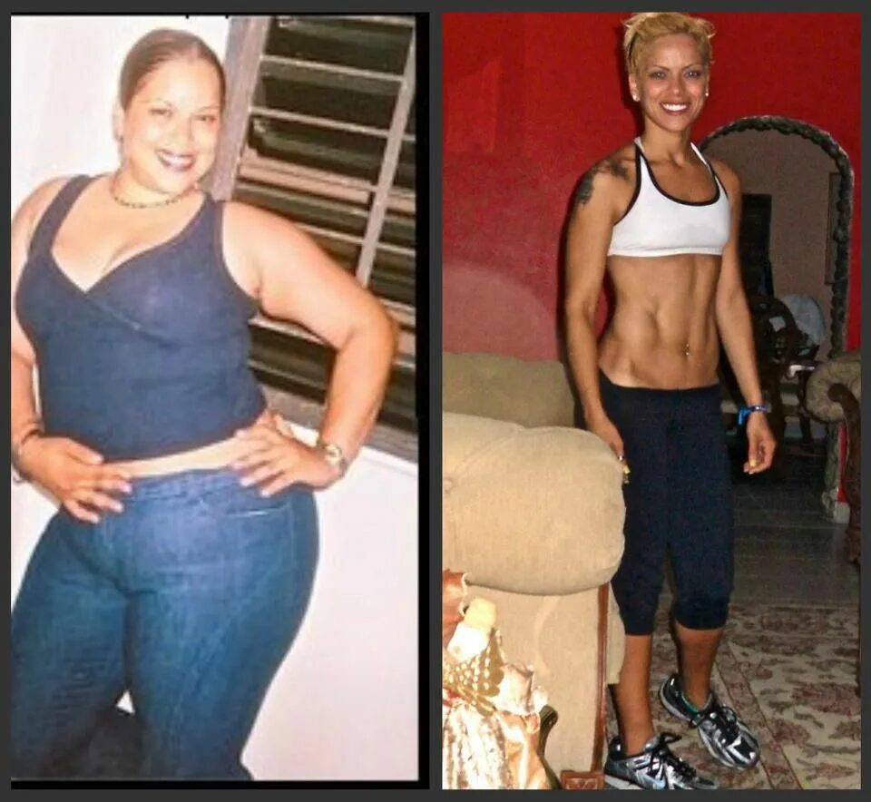 До и после похудения девушки. Трансформация девушек до и после похудение.