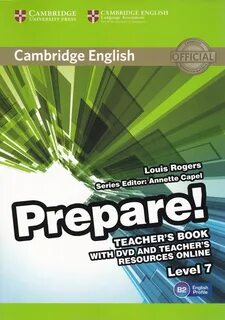 Prepare teacher s book