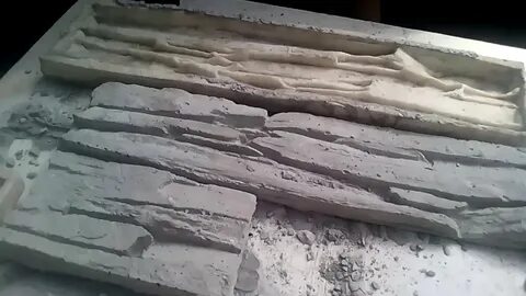 Декоративная камень своими руками из гипса