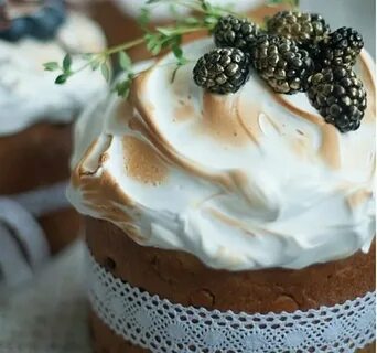 Меренга для кулича пасхального