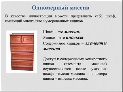 Список представляет собой