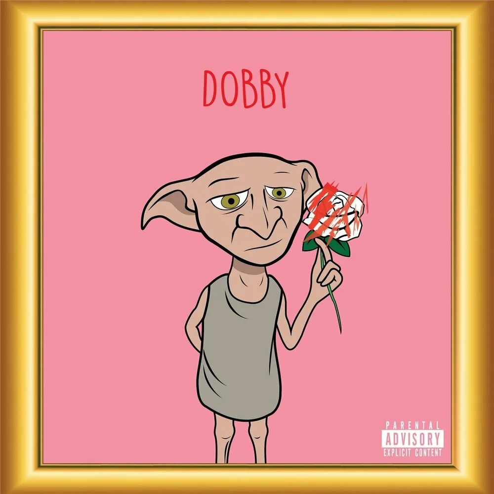 It s me mike. Добби. Dobby. Картинка Добби радостный на открытку.