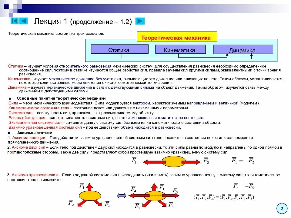 Система сил с1 теоретическая механика. Силы в теоретической механике. Сила теоретическая механика. Характеристики силы в теоретической механике.