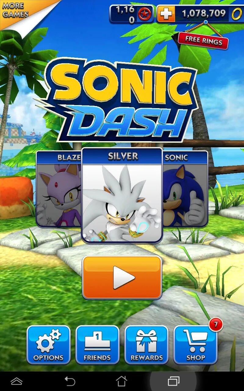 Взломанная версия sonic. Sonic Dash. Игра Sonic Dash Сильвер. Sonic Dash персонажи. Sonic Dash mobile.