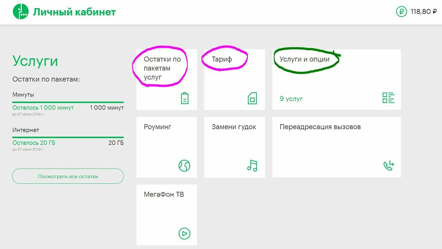 Остатки по пакетам услуг МЕГАФОН. МЕГАФОН пакеты услуг. Остаток по тарифу МЕГАФОН. МЕГАФОН личный кабинет остаток пакета.