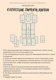Любовь и жизнь расклад новое