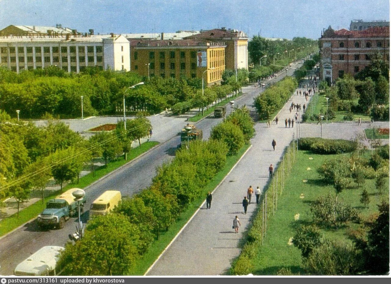 This is where Republic Street ended in 1969. CPD is on the left. #1960s_tyumen 2