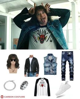 Eddie Munson Costume Carbon Costume DIY Dress-Up Guides for Cosplay.