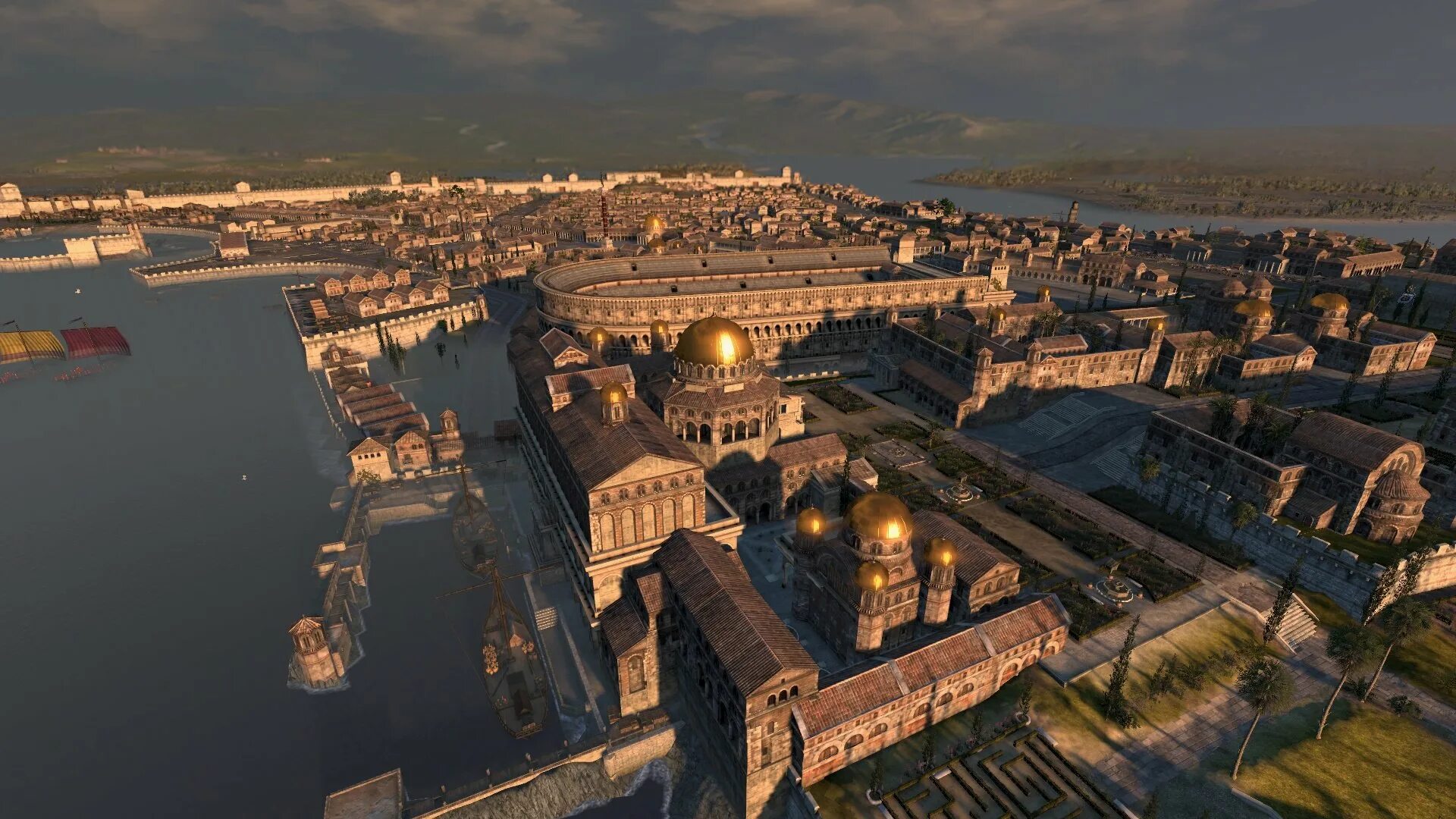 Древний город византия