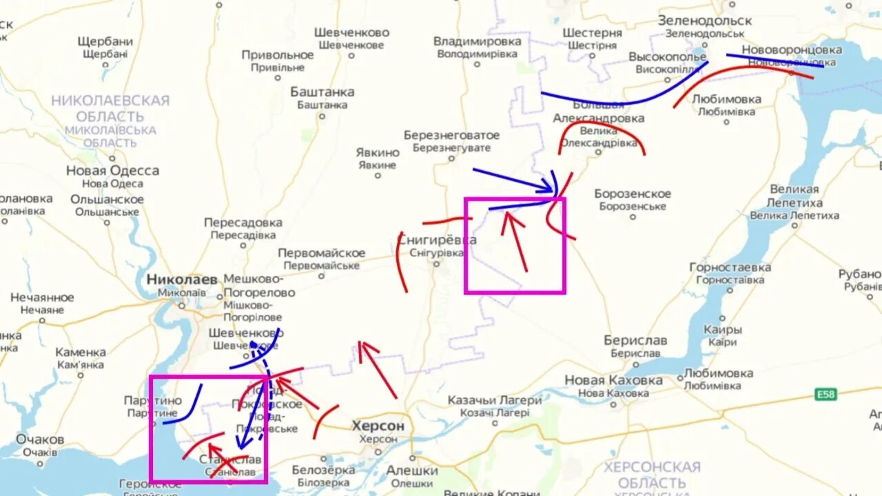 Карта украины боевые 1 апреля. Карта войны на Украине Херсон. Карта наступления на Херсон. Линия фронта на 1 апреля 2022. Линия фронта Херсонская область.