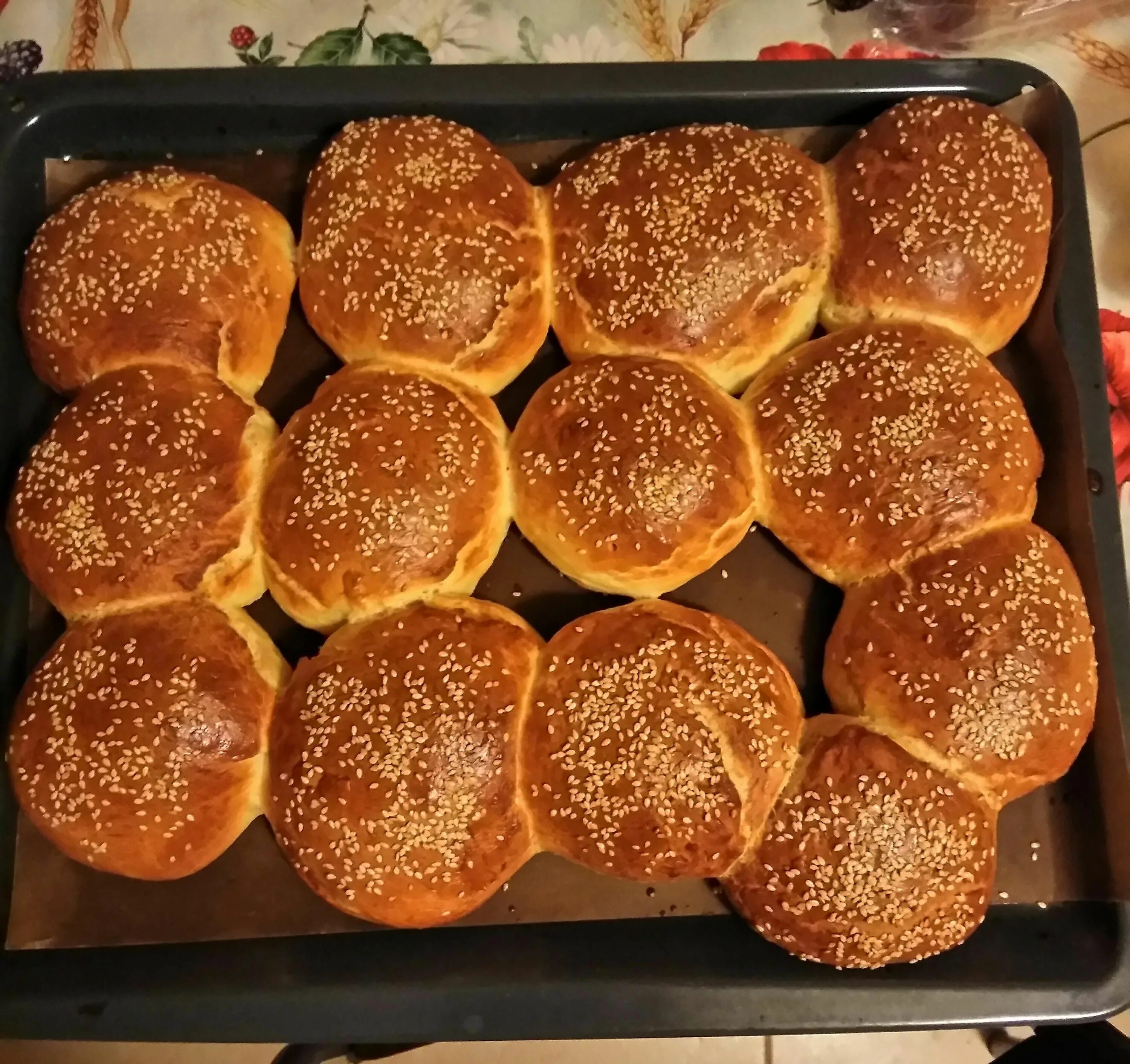 Рецепт булочек для бургеров