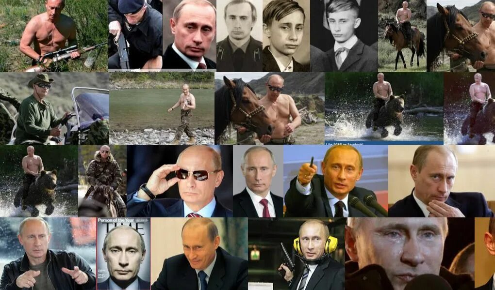 Много путиных. Владимир Владимирович Путин фотоколлаж. Много Путина. Фотоколлажи с Путиным. Коллаж Путина в разные годы.