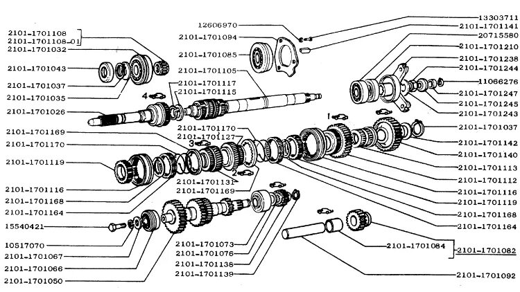Схема первичного вала КПП ВАЗ 2107. Схема коробки передач ВАЗ 2107 5 ступка. Схема пятой передачи КПП ВАЗ 2107. Коробка передач ВАЗ 2107 схема сборки.