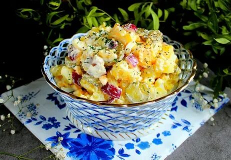 Салат с картошкой простой рецепт