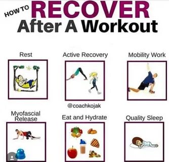 After workout
