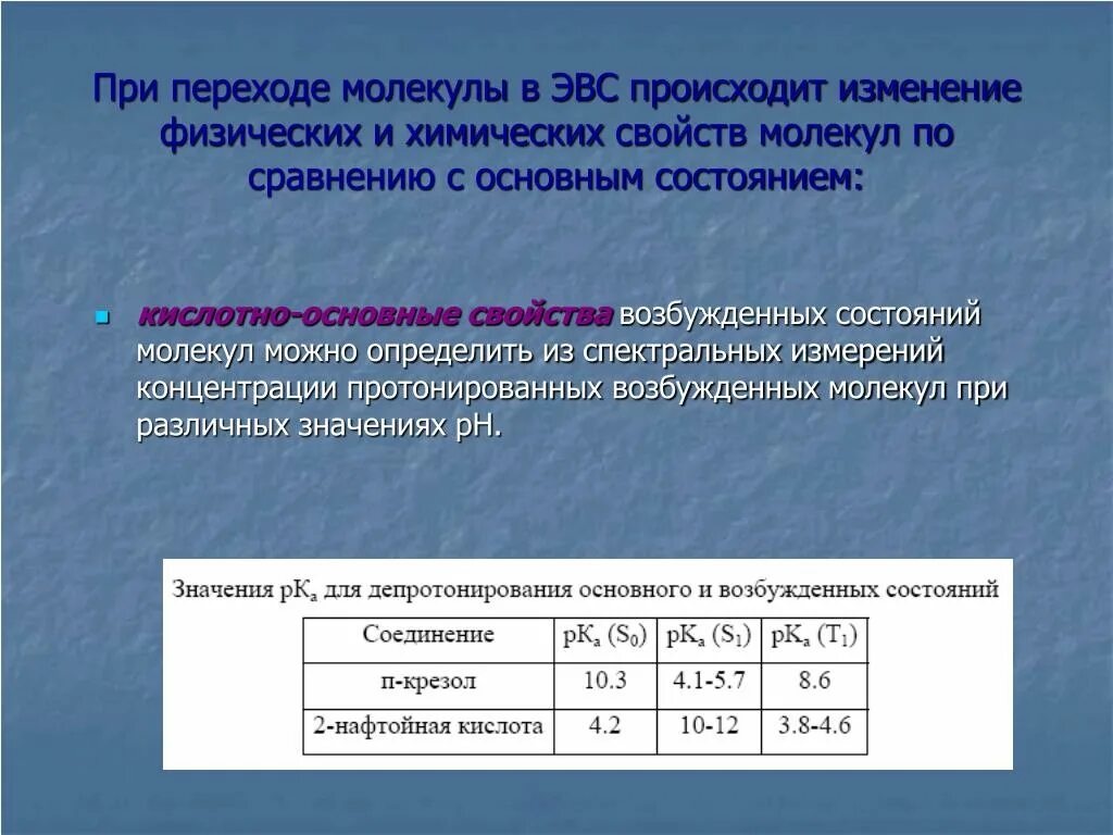 Изменение физического размера изображения. Основное и переходное состояния молекулы. Основные параметры молекул. Переходное состояние молекулы. Физико химические свойства молекул.