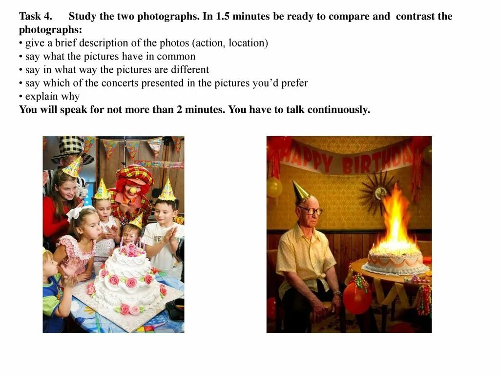 Comparing photos. Describe the picture егэ. compare 2 photos. сравнение фотографий на английском праздники. speaking task 4.
