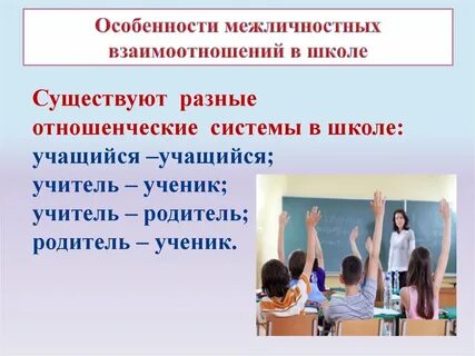 Межличностные отношения в педагогическом процессе