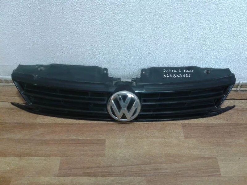 Как снять решетку радиатора джетта Решетка радиатора Volkswagen Jetta 6 рестайлинг (2014-2018) 2015 купить бу Z1625