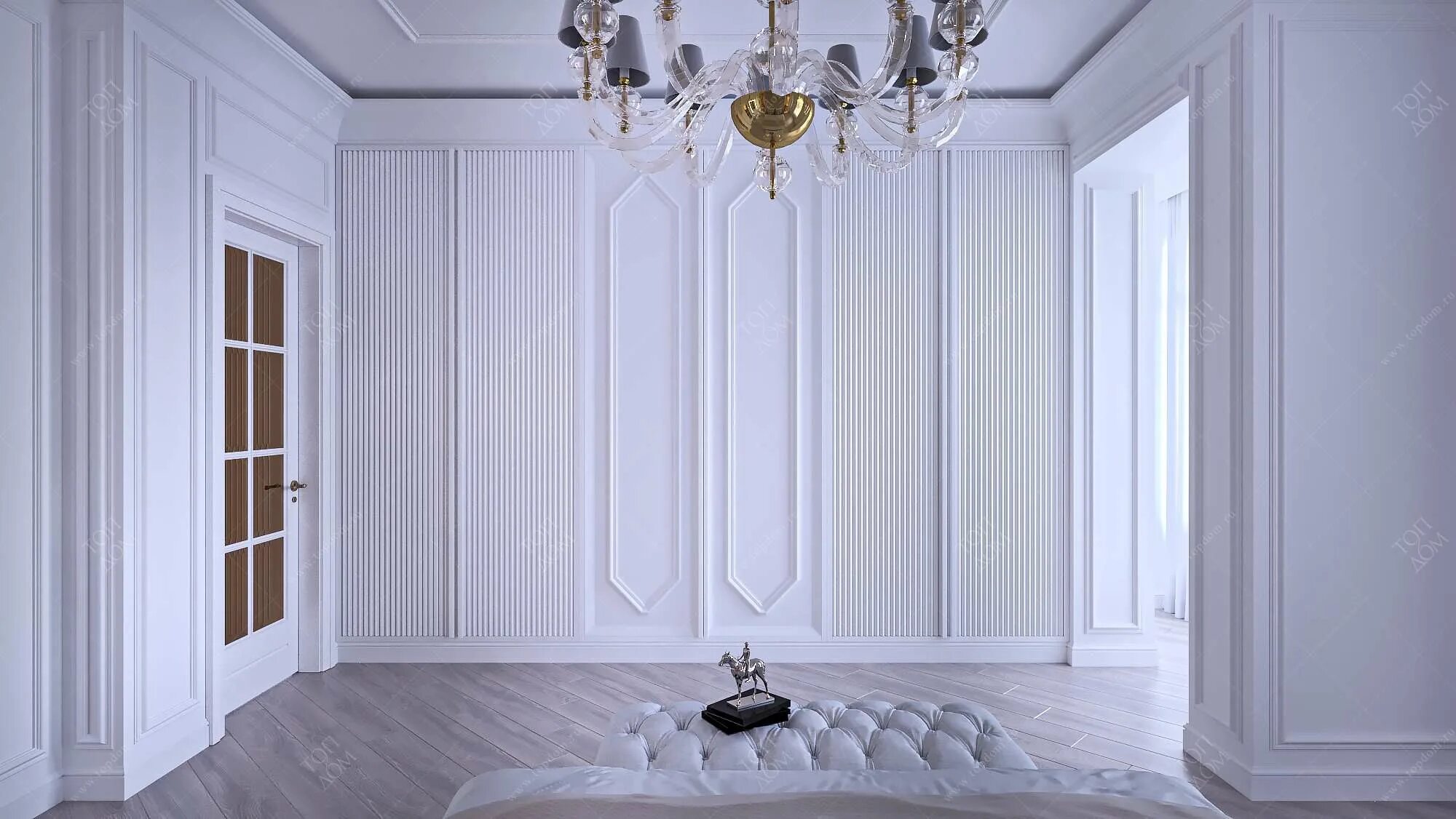 White Apartment by Pavel Yanev HomeAdore