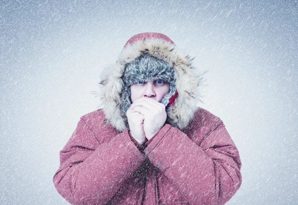Warming with cold weather. Warming with cold weather