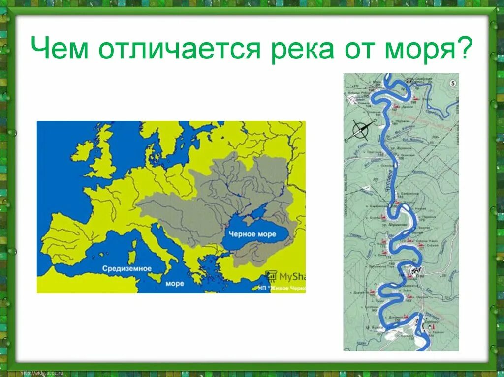 Чем отличается река. Река окружающий мир 1 класс. Море чем отличается от речки. Чем отличается река от моря. Отличие моря от озера.