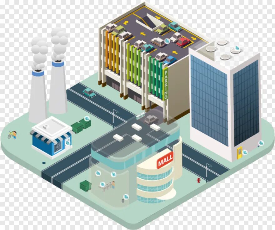 Smart building. Smart size building. ifc building smart logo. building wireless.