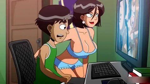 Ibu tiri dengan fetish menggoda anak tirinya untuk adegan panas - erotictub...