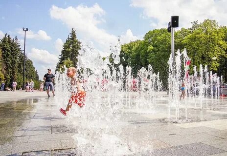 Открытие фонтанов в москве