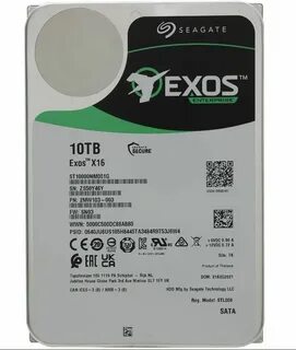 Диски seagate exos