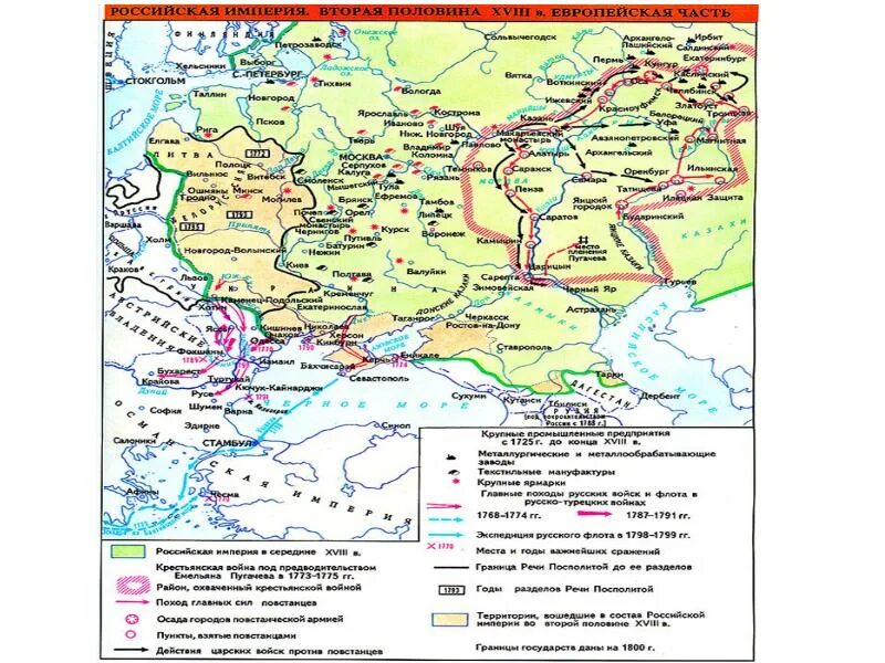 Карта российской империи 18 века европейская часть. Российская Империя во второй половине XVIII века. Карта внешней политики России в первой половине 18 века. Внешняя политика Российской империи во второй половине 18 века карта.