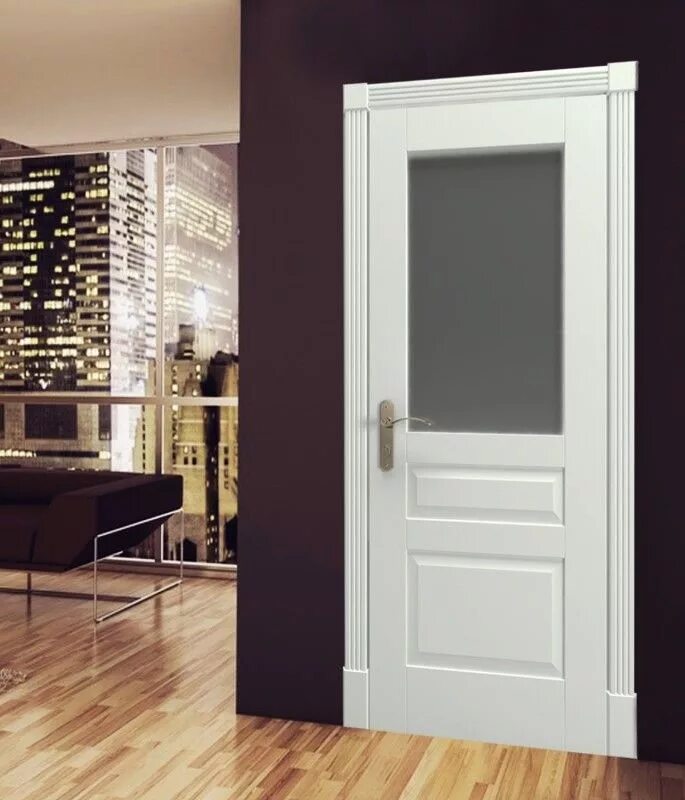 Декор белой двери. Двери со стеклом в интерьере. Двери акрил. Профиль дорс стеклянные двери. Белые глянцевые двери в интерьере.