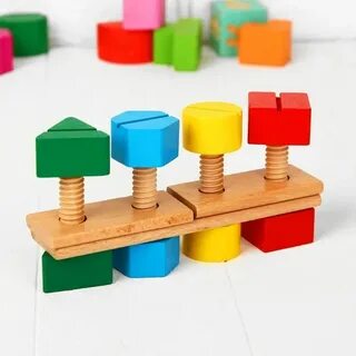 Деревянные развивающие игрушки