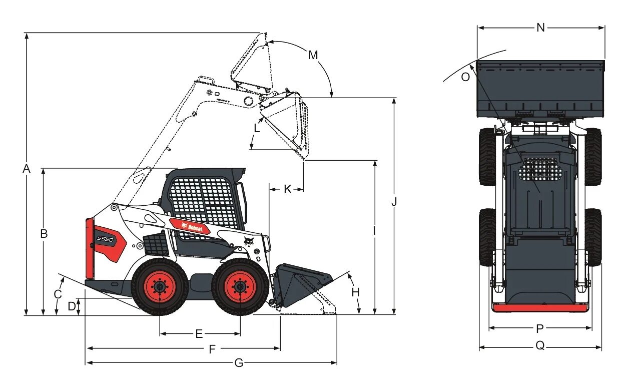 Габариты бобкэт. Бобкэт s530 габариты. Bobcat s530 габариты. Bobcat s185 гиросхема. Тач рама Бобкэт s530.