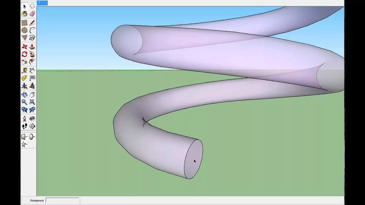 Sketchup труба. Изогнутая труба в скетчап. спираль в скетчап. спираль в скеч ап. спираль с сужением в скетчапе.