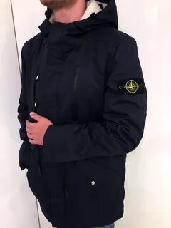 Зимний пуховик stone island