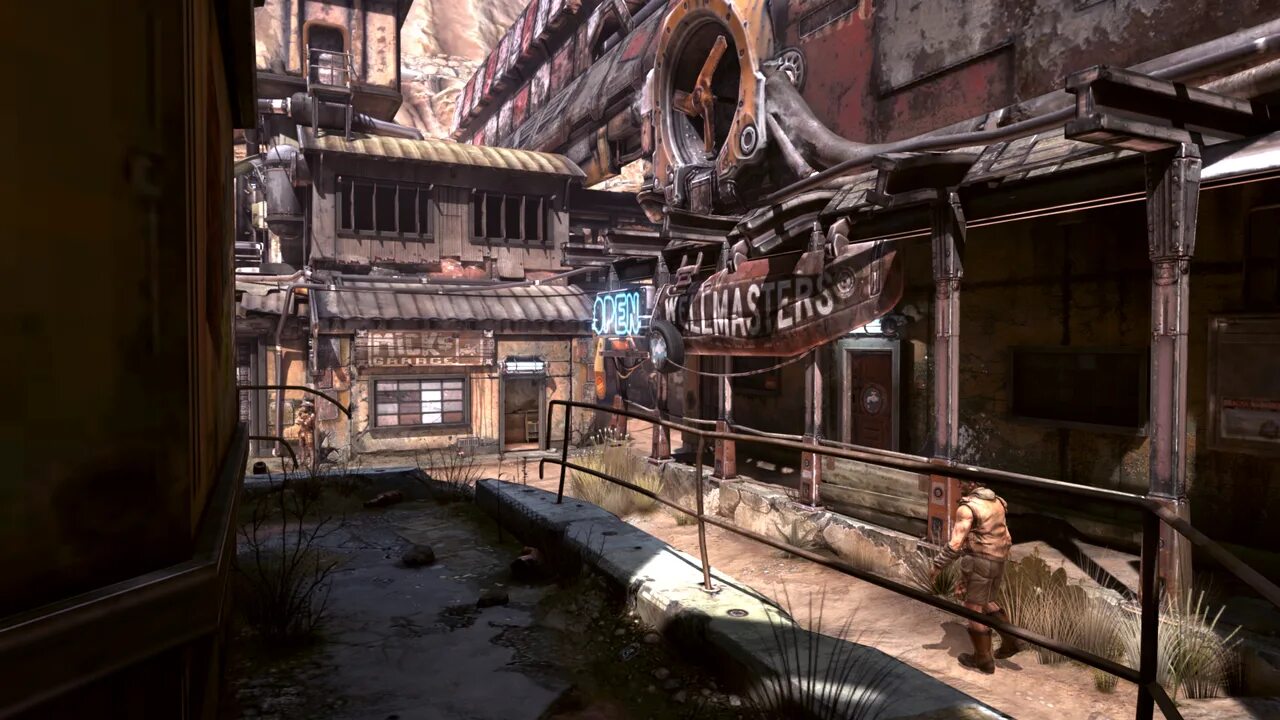 Rage города. Rage здания. Rage игра 1997. пустошь rage. разрушенный небоскреб.