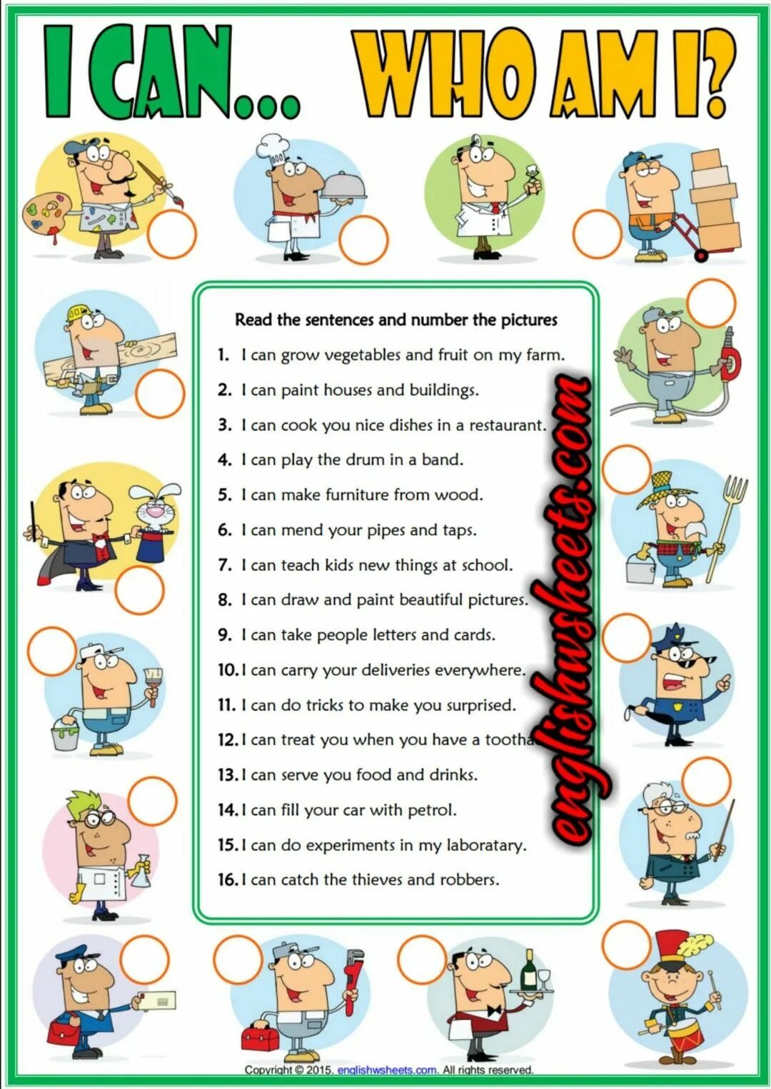 Can i service you. Jobs задания для детей. Профессии Worksheets. Профессии Worksheets for Kids. Jobs for Kids задания.