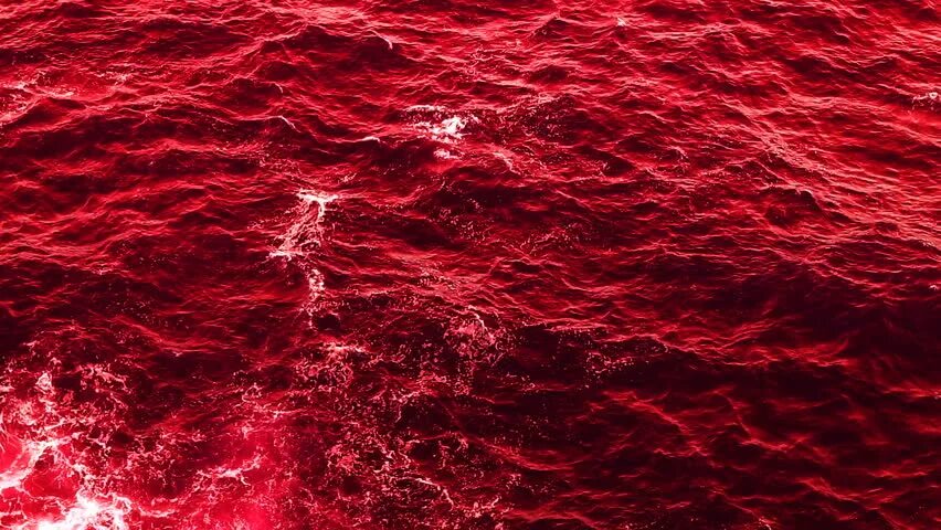 Красный океан. Красная вода. Красная вода видео